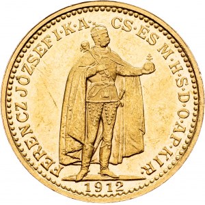 František Josef I., 20. koruna 1912, KB, Kremnice