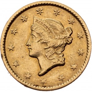USA, 1 Dollar 1851