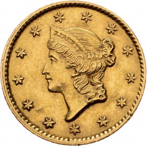 USA, 1 Dollar 1853