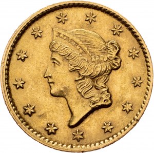 USA, 1 Dollar 1853