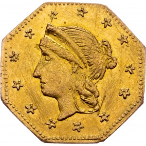 USA, 1 Dollar 1863, California