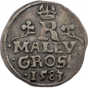 Rudolf II., Maley Groschen 1583, Prag - RARE !