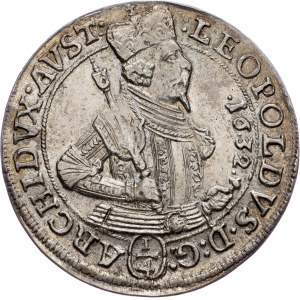 Archduke Leopold V., 1/4 Thaler 1632, Hall