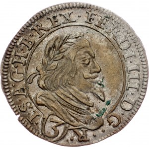 Ferdinand III., 3 Kreuzer 1647, Graz