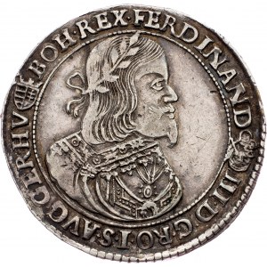 Ferdinand III., 1/2 Thaler 1651, KB, Kremnitz