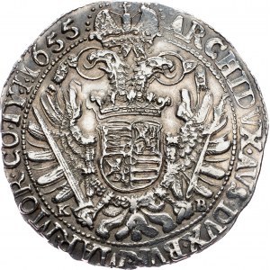 Ferdinand III., 1 Thaler 1655, KB, Kremnitz