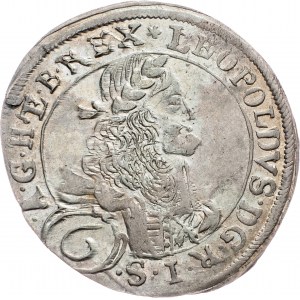 Leopold I., 6 Kreuzer 1673, St. Veit