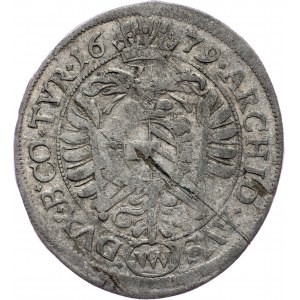 Leopold I., 6 Kreuzer 1679, MM, Vienna