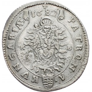 Leopold I., 15 Kreuzer 1682, KB, Kremnitz