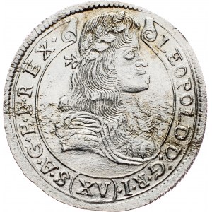 Leopoldo I., 15 Kreuzer 1683, KB, Kremnitz