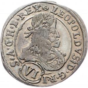 Leopold I., 6 Kreuzer 1684, IR, St. Veit