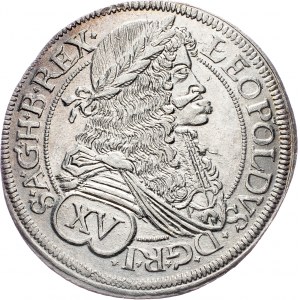 Leopold I., 15 Kreuzer 1684, MM, Vienna