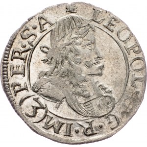 Leopold I., 3 Kreuzer 1685, CIK, Kuttenberg