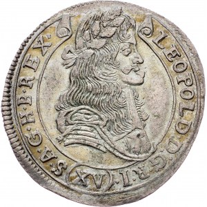 Leopold I., 15 Kreuzer 1685, KB, Kremnitz
