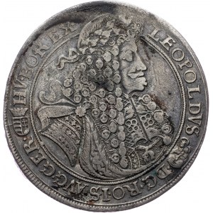 Leopold I., 1 Thaler 1690, KB, Kremnitz