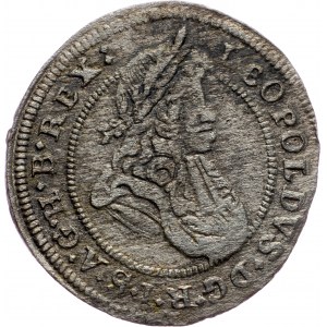 Leopold I., 1 Kreuzer 1700, FN, Oppeln