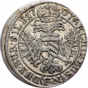 Joseph I., 3 Kreuzer 1707, FN, Breslau