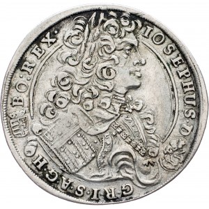 Joseph I., 1/2 Thaler 1708, KB, Kremnitz