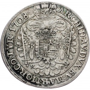 Joseph I., 1/2 Thaler 1708, KB, Kremnitz