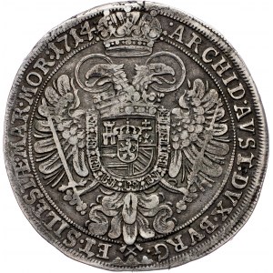 Charles VI., 1/2 Thaler 1714, Kuttenberg