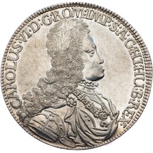 Charles VI., 1 Thaler 1724, Hall