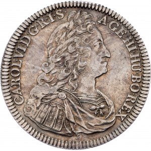 Charles VI., 1 Thaler 1737, Hall