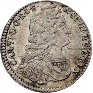 Charles VI., 6 Kreuzer 1739, Hall