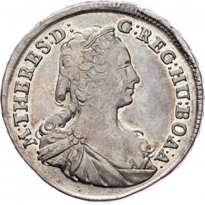 Maria Theresia, 15 Kreuzer 1745, KB, Kremnitz