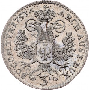 Marie Terezie, 3. kříže 1753, Hall