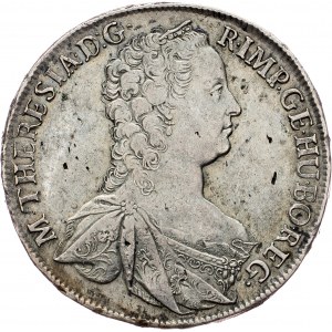 Maria Theresia, 1 Thaler 1758, Prague