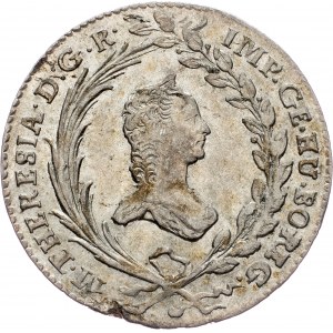 Maria Theresia, 10 Kreuzer 1765, Prague