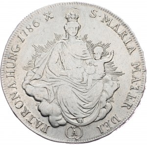 Joseph II., 1/2 Thaler 1786, A, Vienna