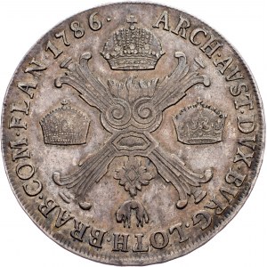 Joseph II., 1/2 Thaler 1786, M, Milan