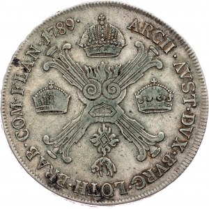 Joseph II., 1/2 Thaler 1789, A, Vienna