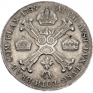 Joseph II., 1/2 Thaler 1789, A, Vienna