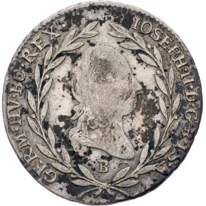 Joseph II., 10 Kreuzer 1790, B, Kremnitz