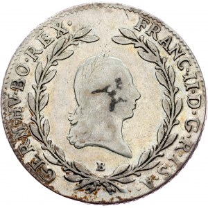 Franz I. (II.), 20 Kreuzer 1792, B, Kremnitz