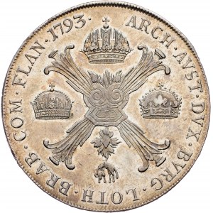 Franz I. (II.), 1 Thaler 1793, A, Vienna