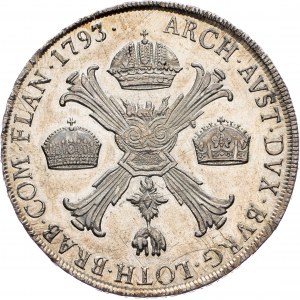 Franz I. (II.), 1 Thaler 1793, M, Milan