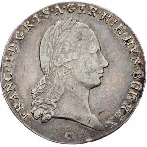 Franz I. (II.), 1 Thaler 1795, C, Prague