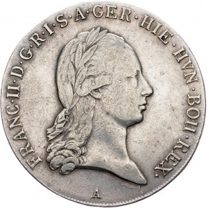 Franz I. (II.), 1 Thaler 1796, A, Vienna