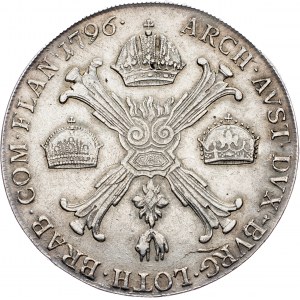 Franz I. (II.), 1 Thaler 1796, A, Vienna