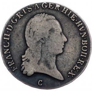 Franz I. (II.), 1/2 Thaler 1797, C, Prague