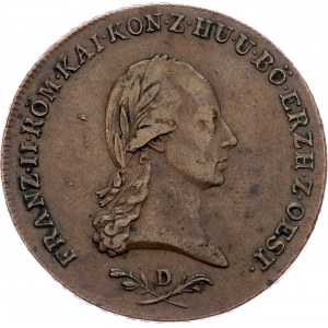 Franz I. (II.), 6 Kreuzer 1800, D, Salzburg