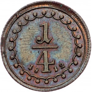 Franz I. (II.), 1/4 Kreuzer 1812, A, Vienna