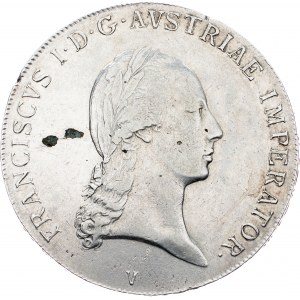 Franz I. (II.), 1 Thaler 1818, V, Venice