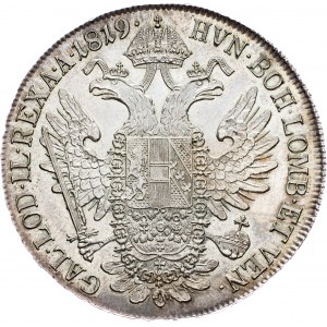 Franz I. (II.), 1 Thaler 1819, A, Vienna