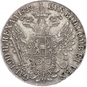 Franz I. (II.), 1 Thaler 1822, B, Kremnitz