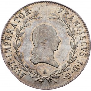 Franz I. (II.), 20 Kreuzer 1824, A, Vienna