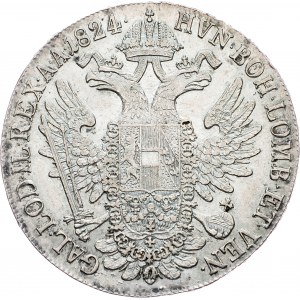 Franz I. (II.), 1 Thaler 1824, B, Kremnitz